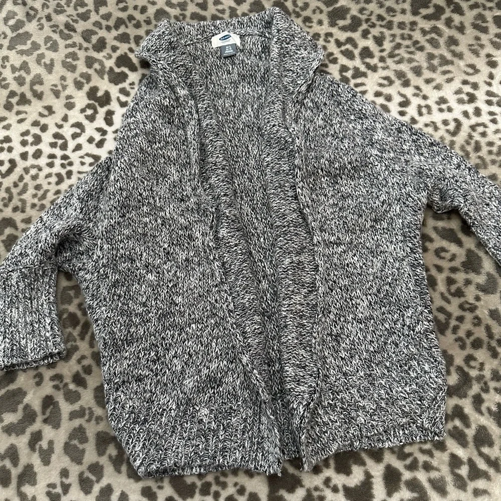 Old Navy Cocoon Sweater in Charcoal Gray Size Medium Large
